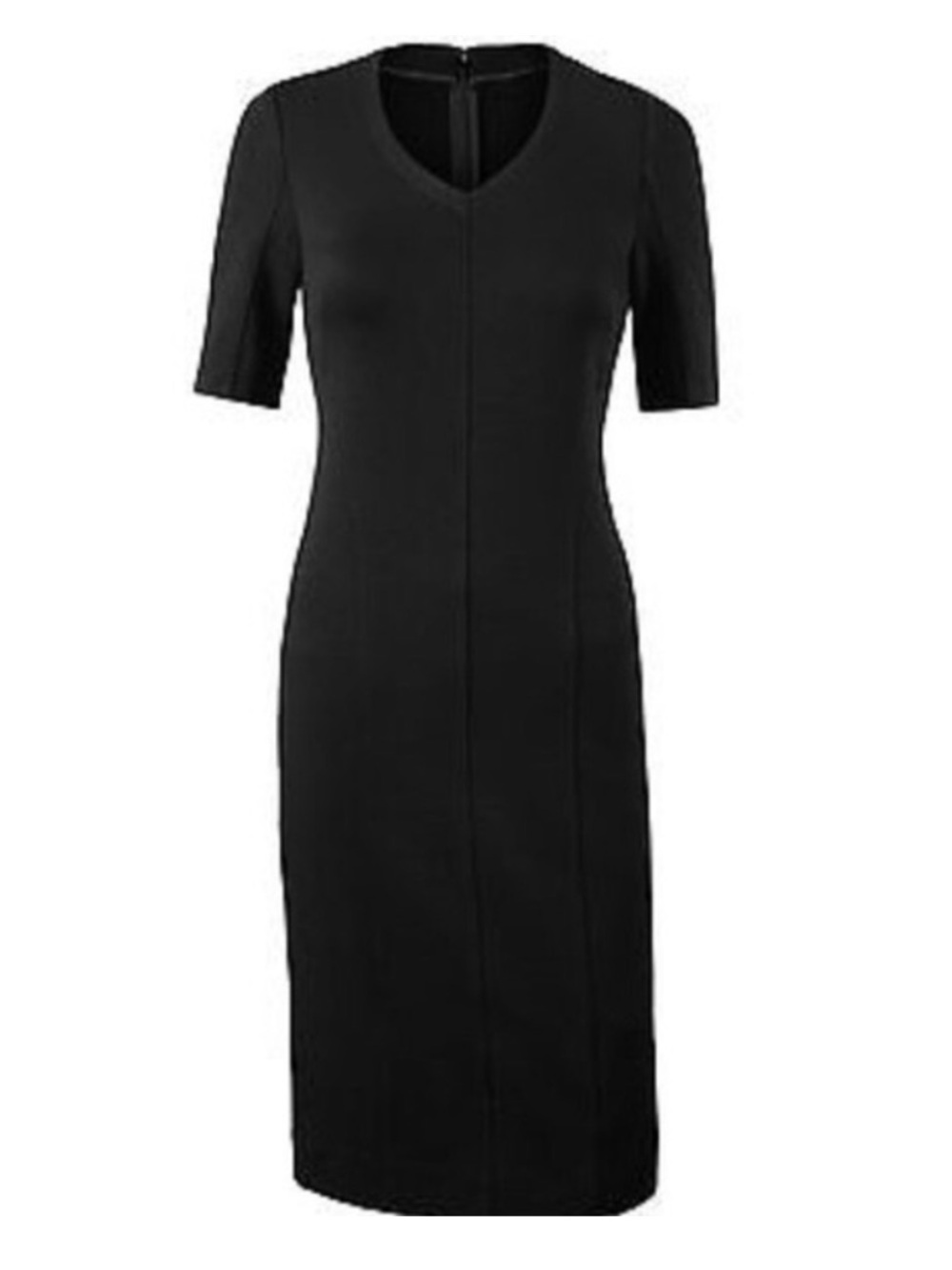CABI Black Size 6 Claire Ponte Knit Sheath Dress CAbi #3101